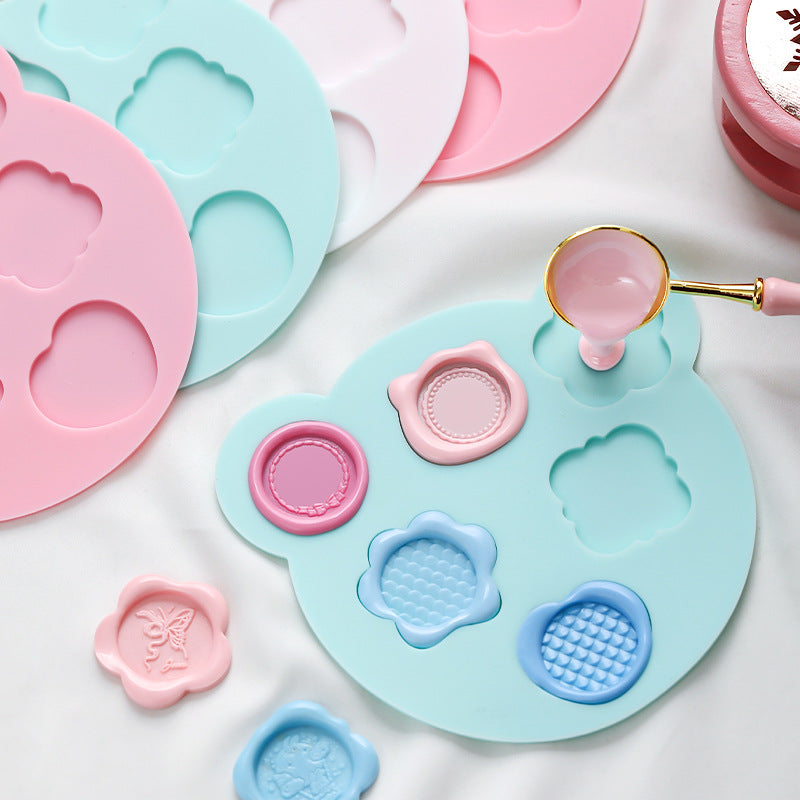Silicone Wax Seal  Bear Mat Mold