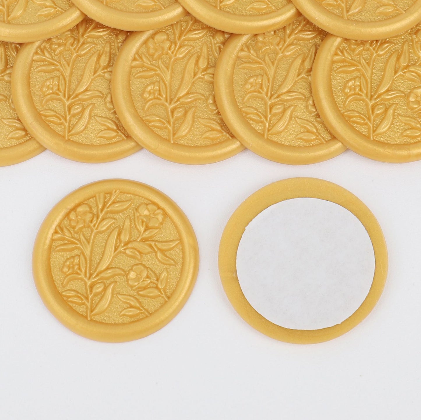 Flower Wax Seal Stickers