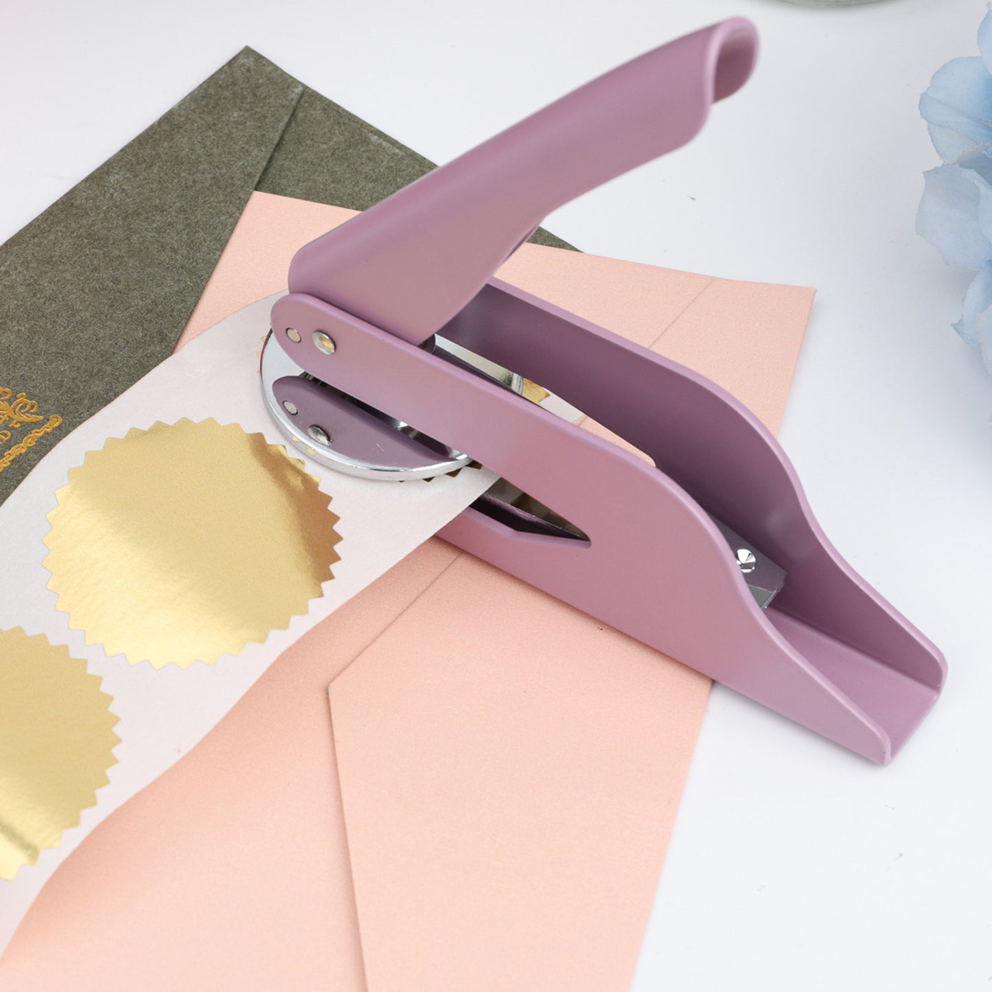 Custom Matte Handheld Embosser