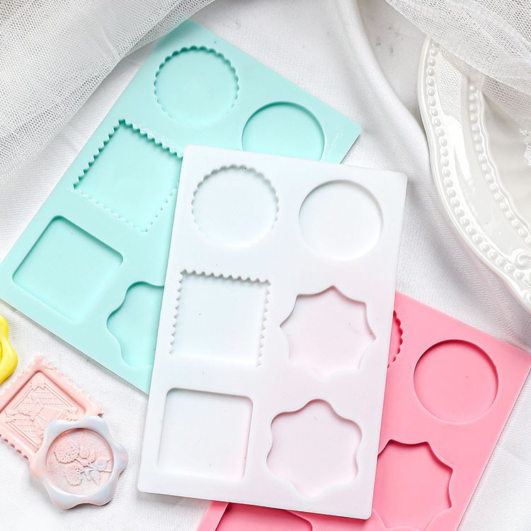 Silicone Wax Seal Rectangle Mat Mold