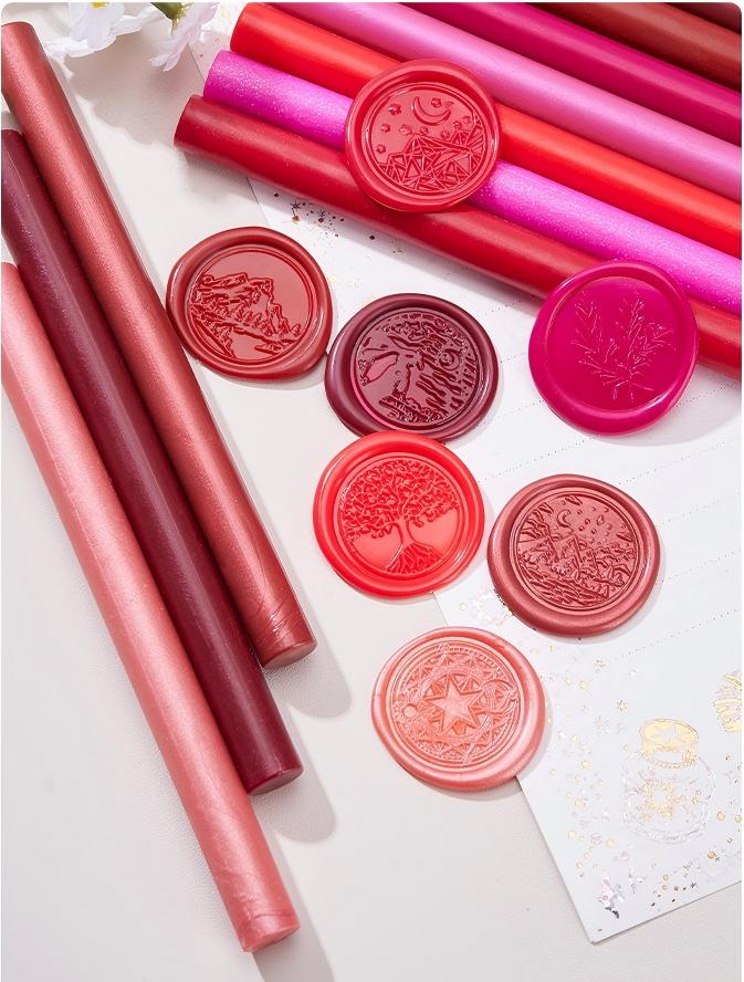 Glue Gun Sealing Wax-Red tones