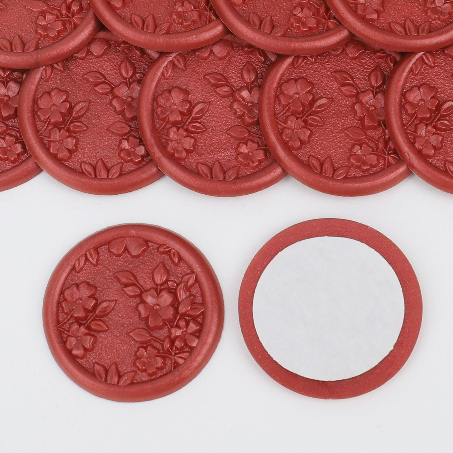 Flower Wax Seal Stickers