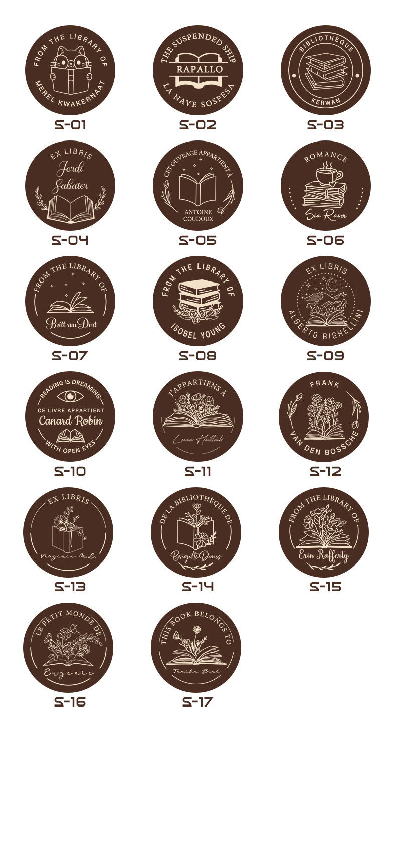 Custom Black Handheld Embosser