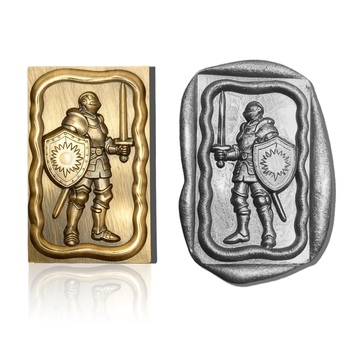 Sword-and-Shield Knight 25x40mm