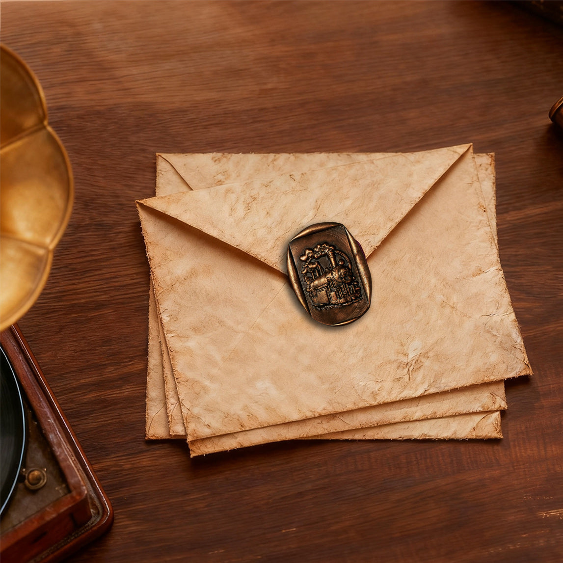 Skull Steam Engine 25x40mm