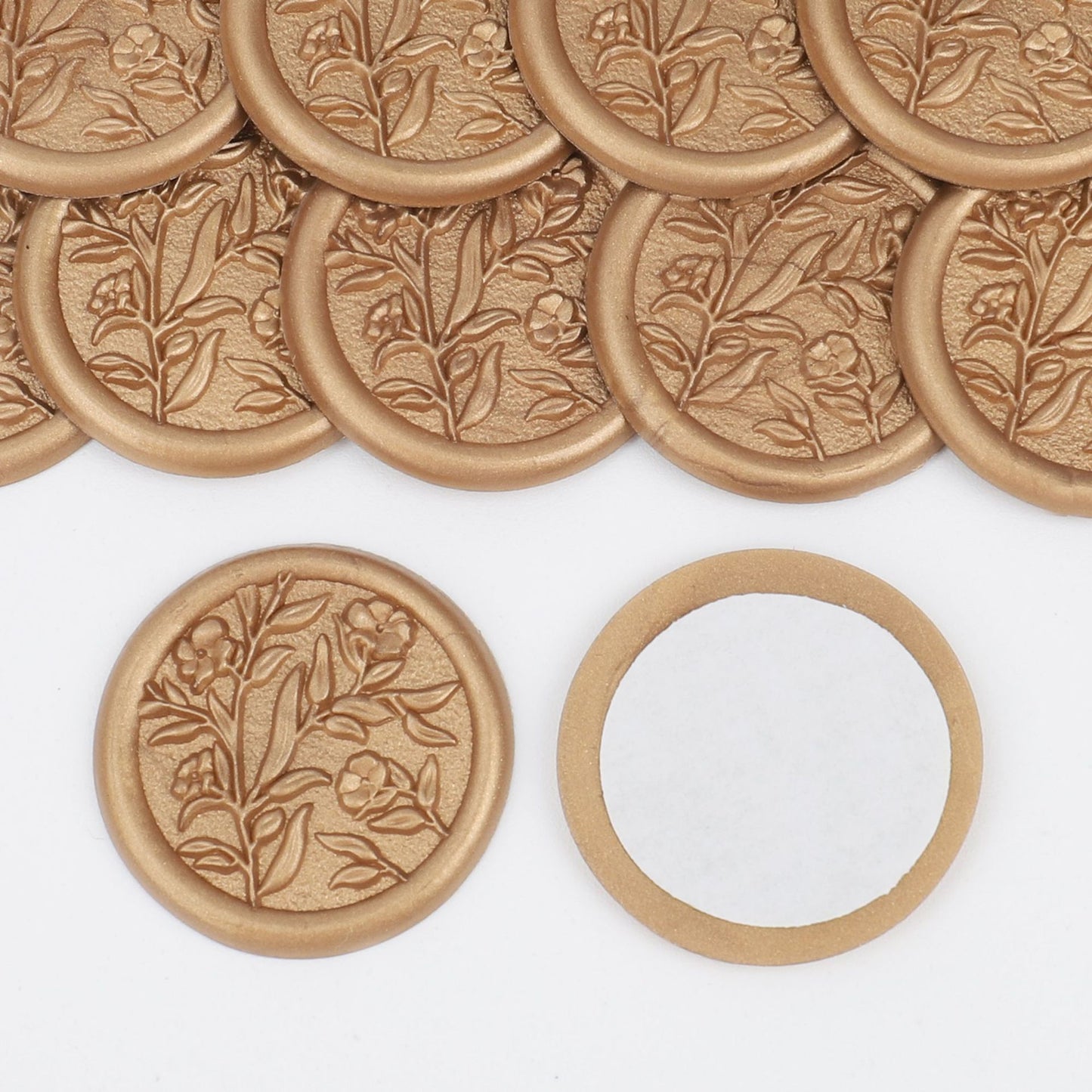 Flower Wax Seal Stickers