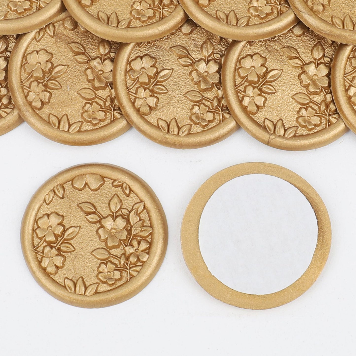 Flower Wax Seal Stickers