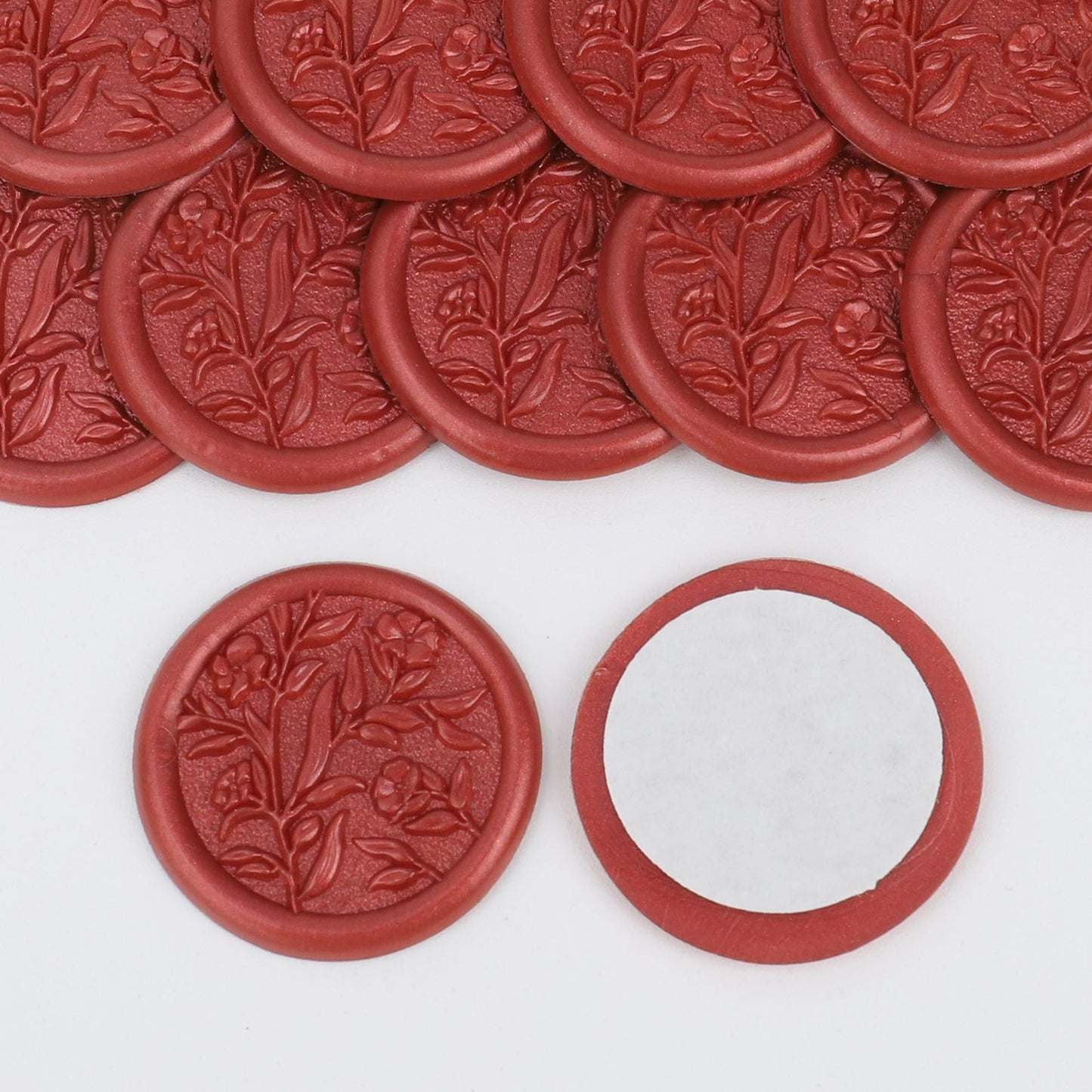 Flower Wax Seal Stickers